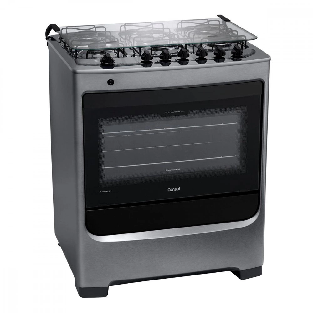 Fogão de Piso 6 Bocas Consul CFS6NAR com Acendimento Automático