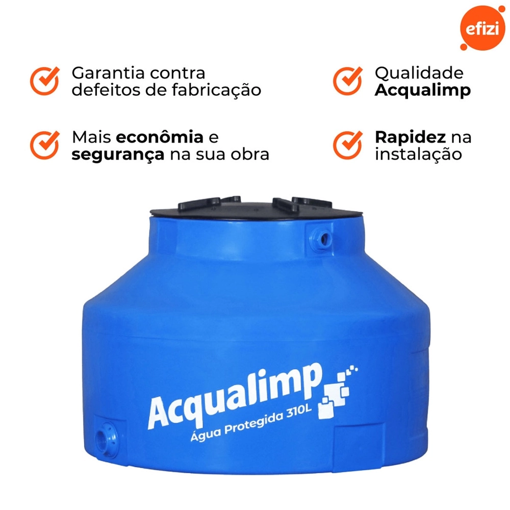 Caixa Água Protegida Acqualimp-310L - Image 3