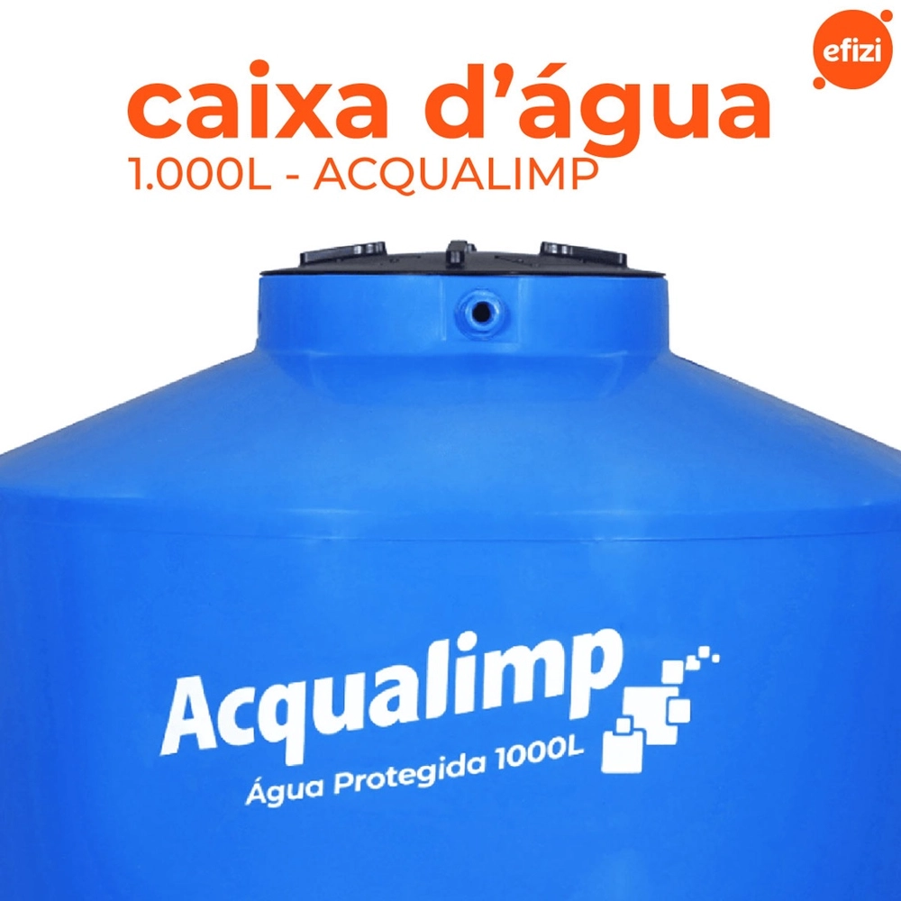 Caixa D'Água Acqualimp Água Protegida-1000L - Image 2