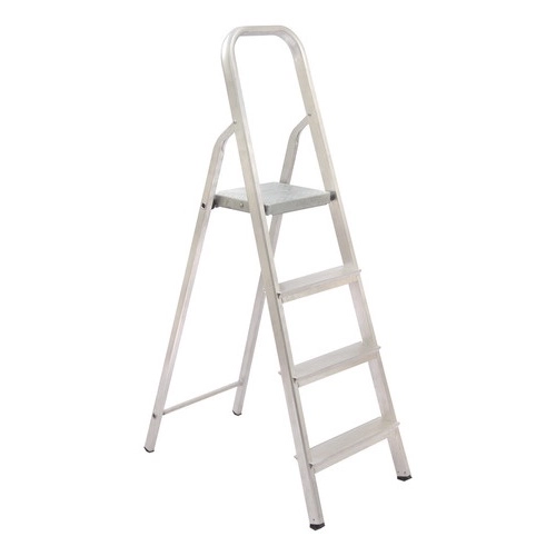 Escada De Alumínio Doméstica Com 4 Degraus Maestro